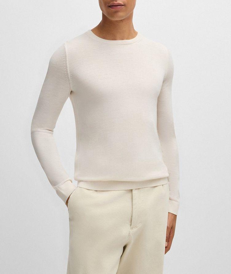 Slim-Fit Virgin Wool Sweater image 5