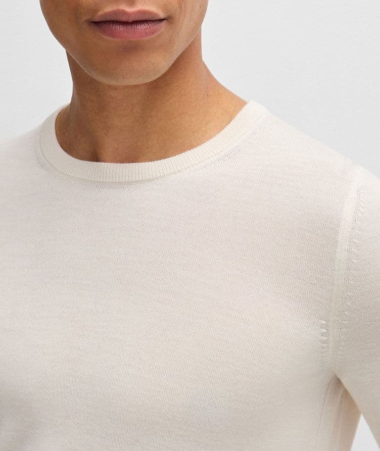 Slim-Fit Virgin Wool Sweater image 7