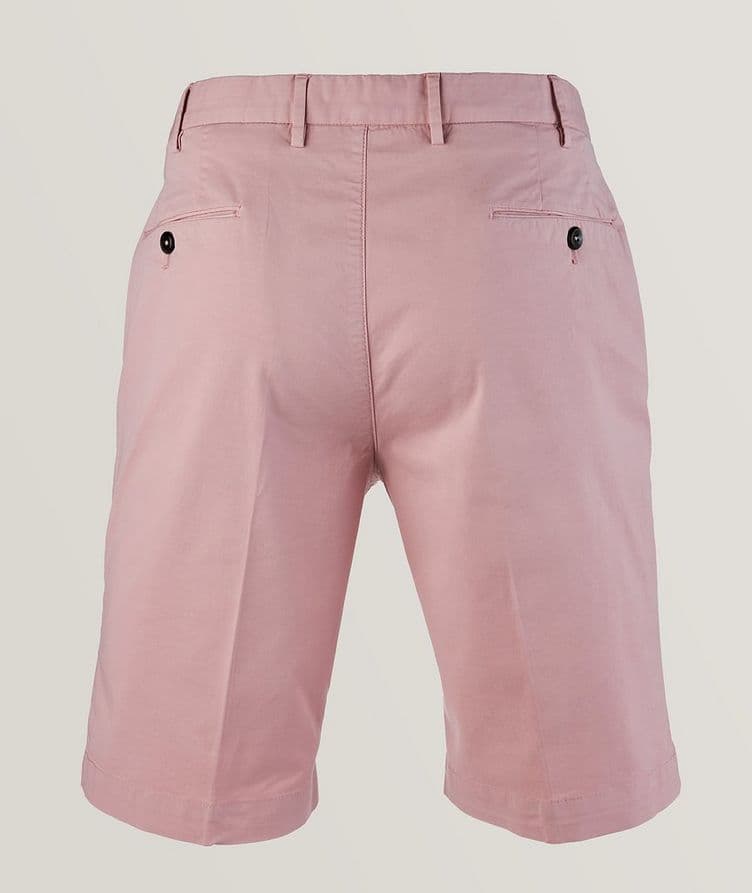 Cotton-Stretch Gabardine Bermuda Shorts image 1