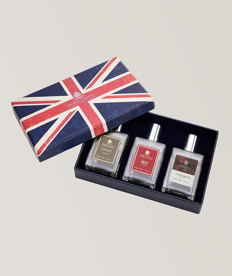 Coffret d’eaux de Cologne 1805, Sandalwood et Apsley image 0