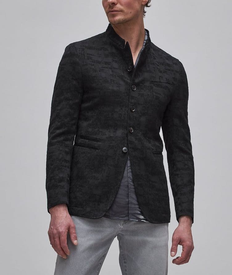 Jacquard Textured Sport Jacket image 1