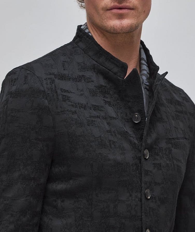 Jacquard Textured Sport Jacket image 3