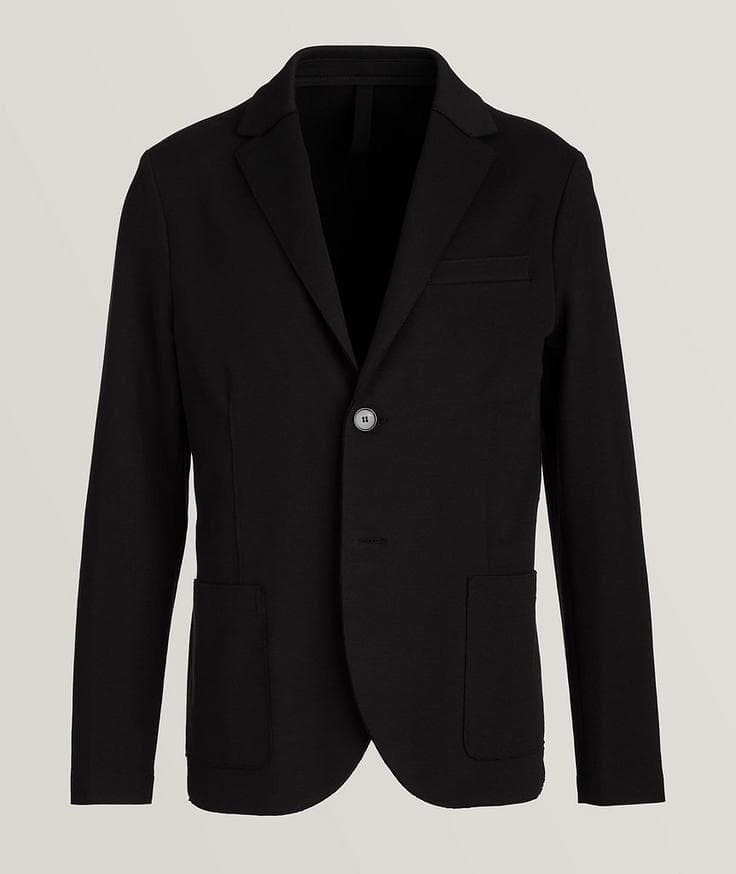 Harris Wharf London Stretch-Cotton Piqué Unconstructed Sport Jacket