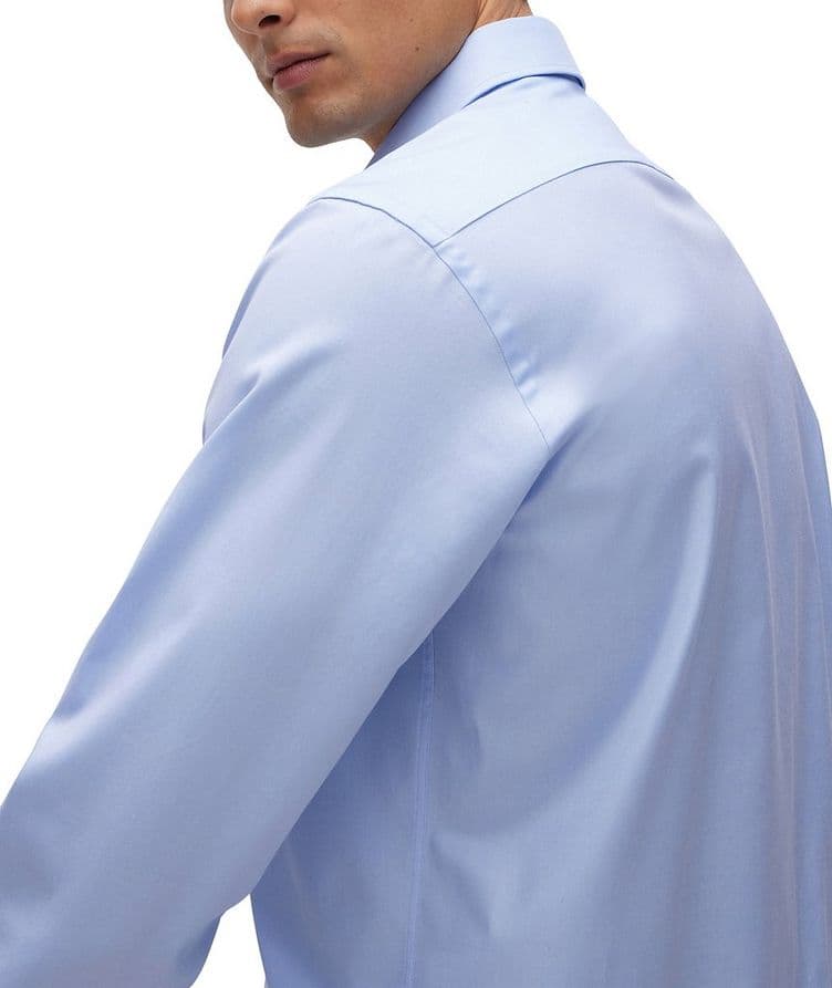 Regular-Fit Stretch-Twill Dress Shirt image 5