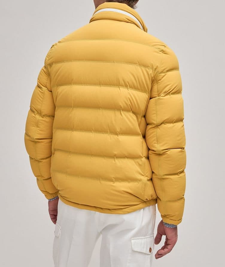 Bonded Nylon Down Puffer Jacket image 3