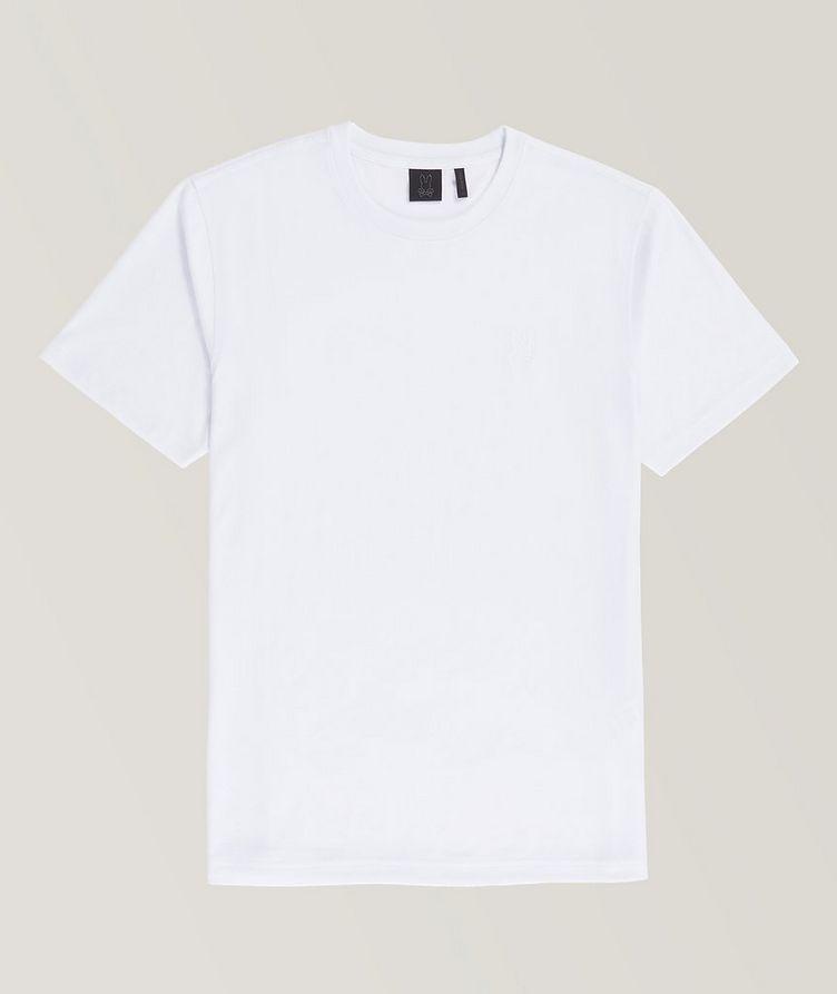 Logo Patch Outline Cotton T-Shirt image 0