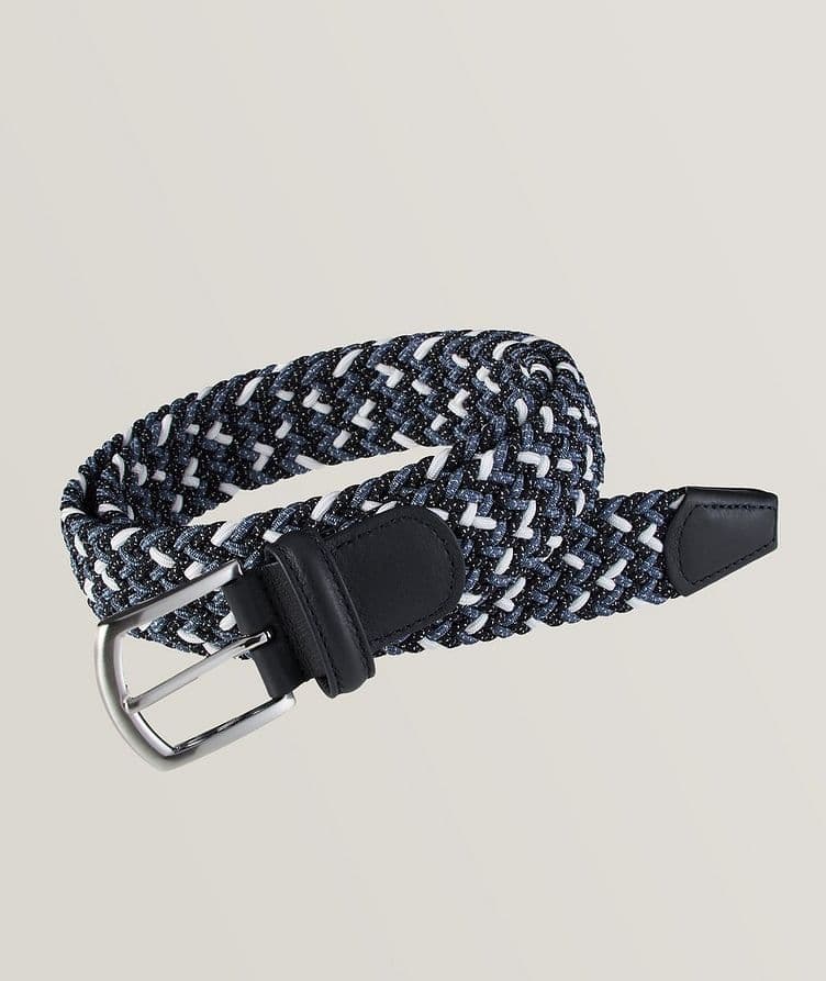 Mélange Stretch Woven Belt image 0