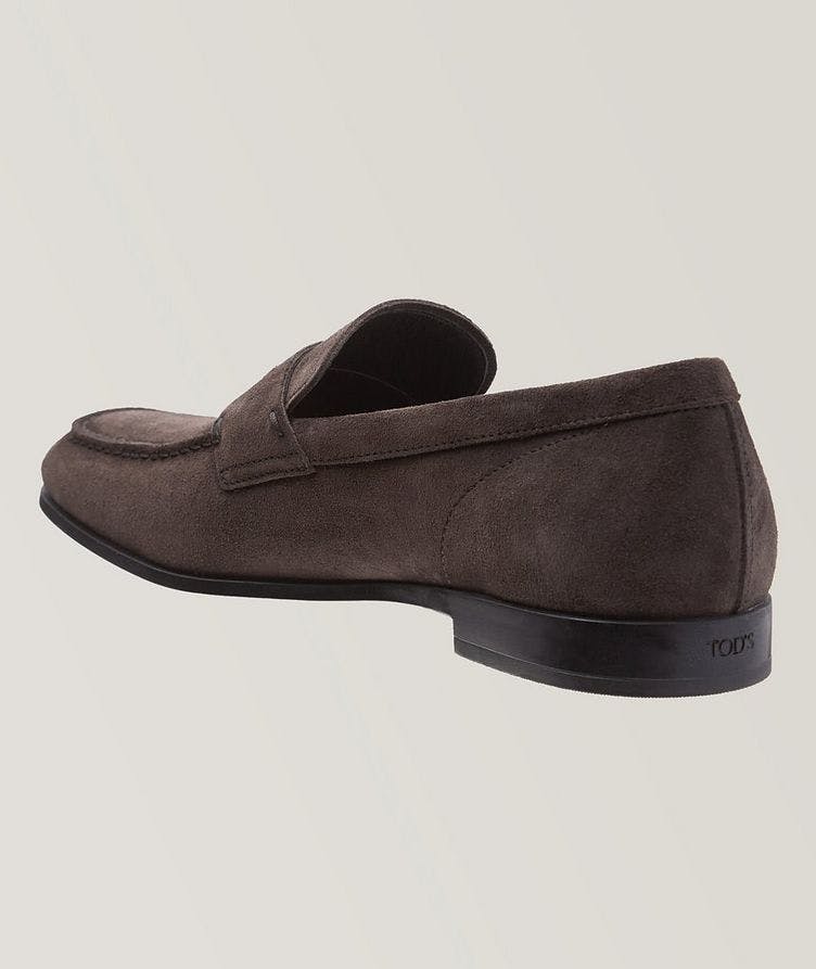 Suede Penny Loafers image 1