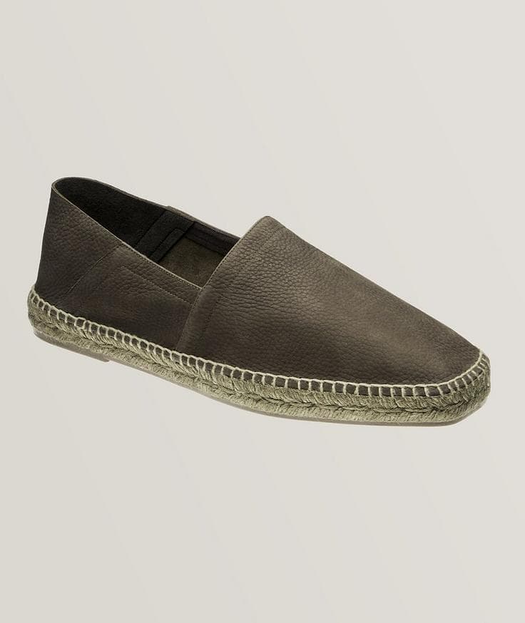 TOM FORD Espadrille Barnes en nubuck texturé