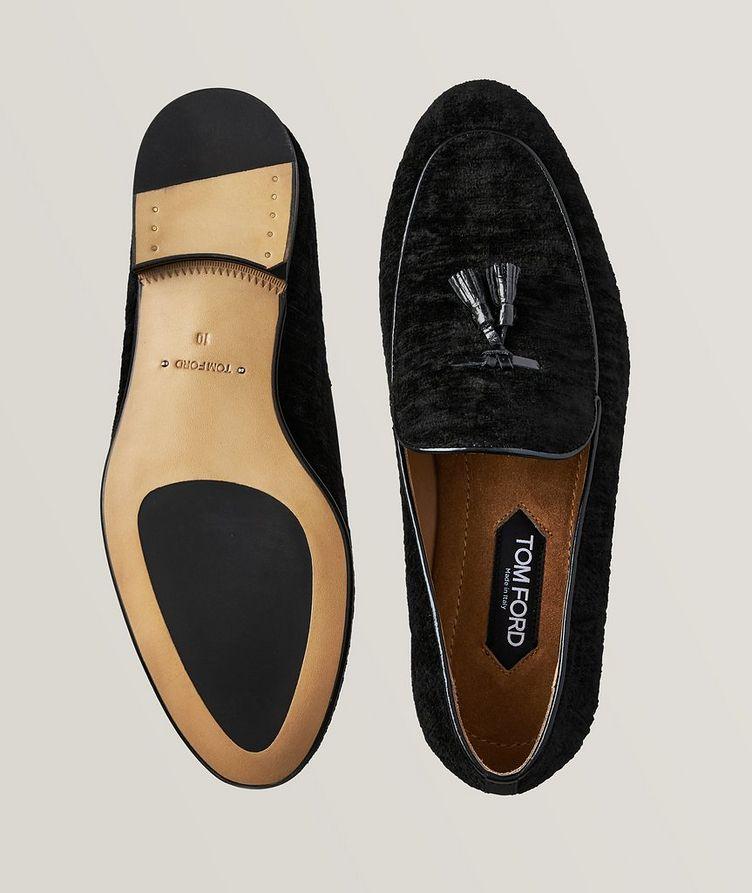 Liam Tassel Velvet Loafers image 2