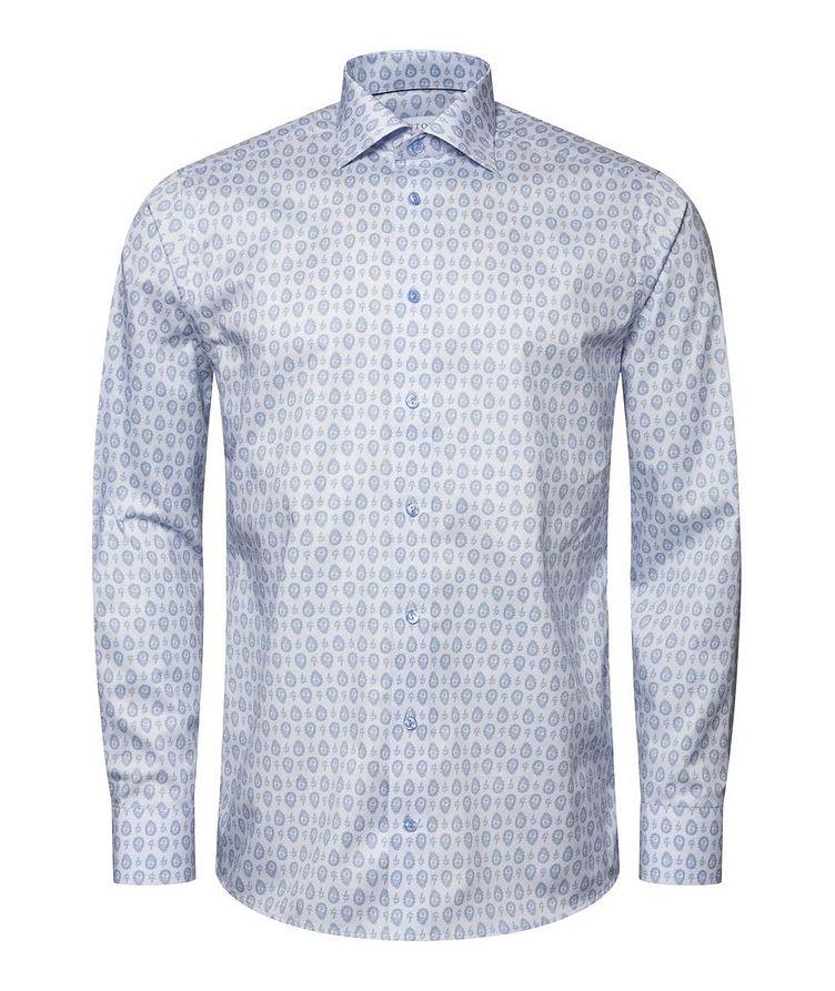 Chemise habillée en coton à motif paisley de coupe contemporaine image 4