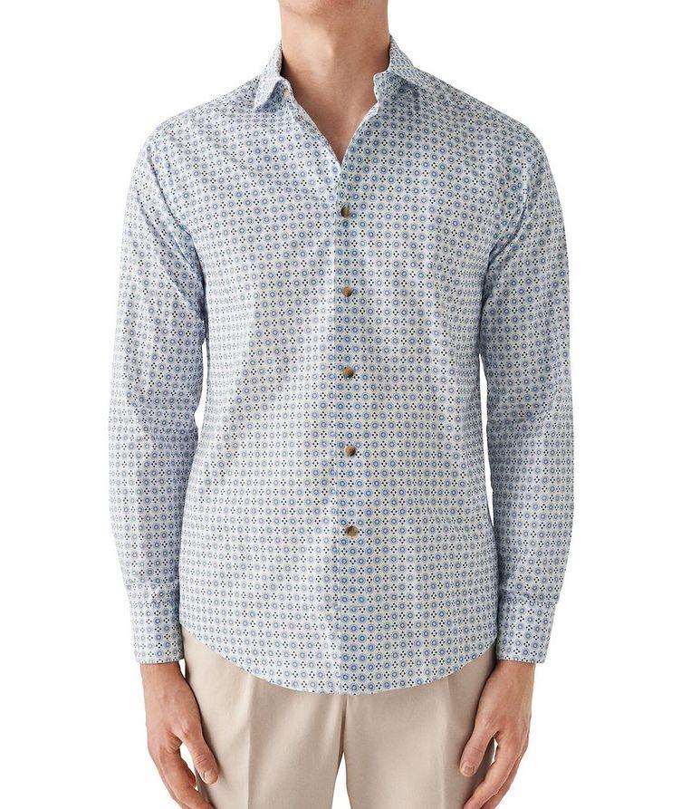 Contemporary Fit Medallion Print Dress Shirt  image 1