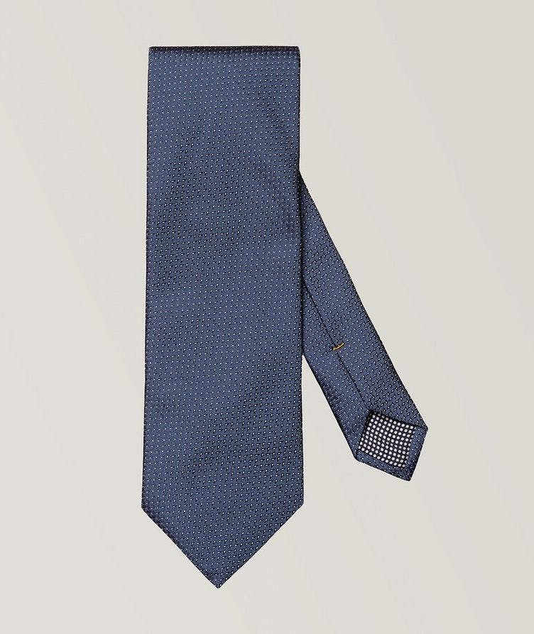 Neat Print Silk Tie image 0