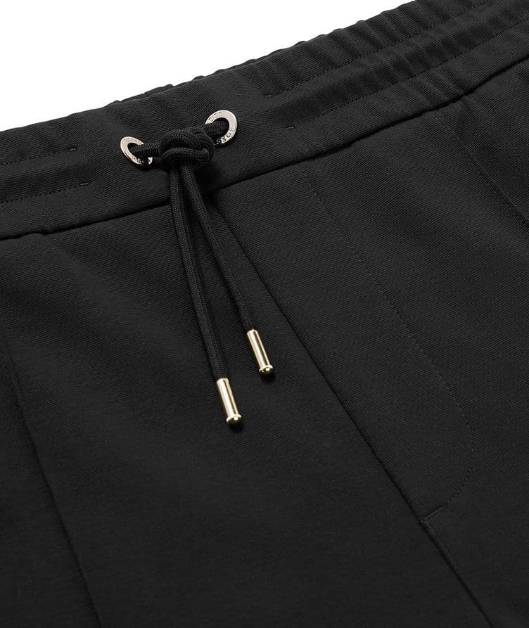 Cotton-Blend Gold-Tone Joggers image 4