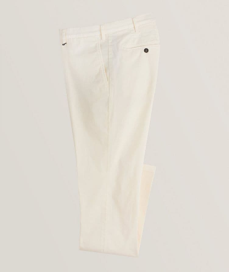 Micro Twill Stretch-Cotton Dress Pants image 0