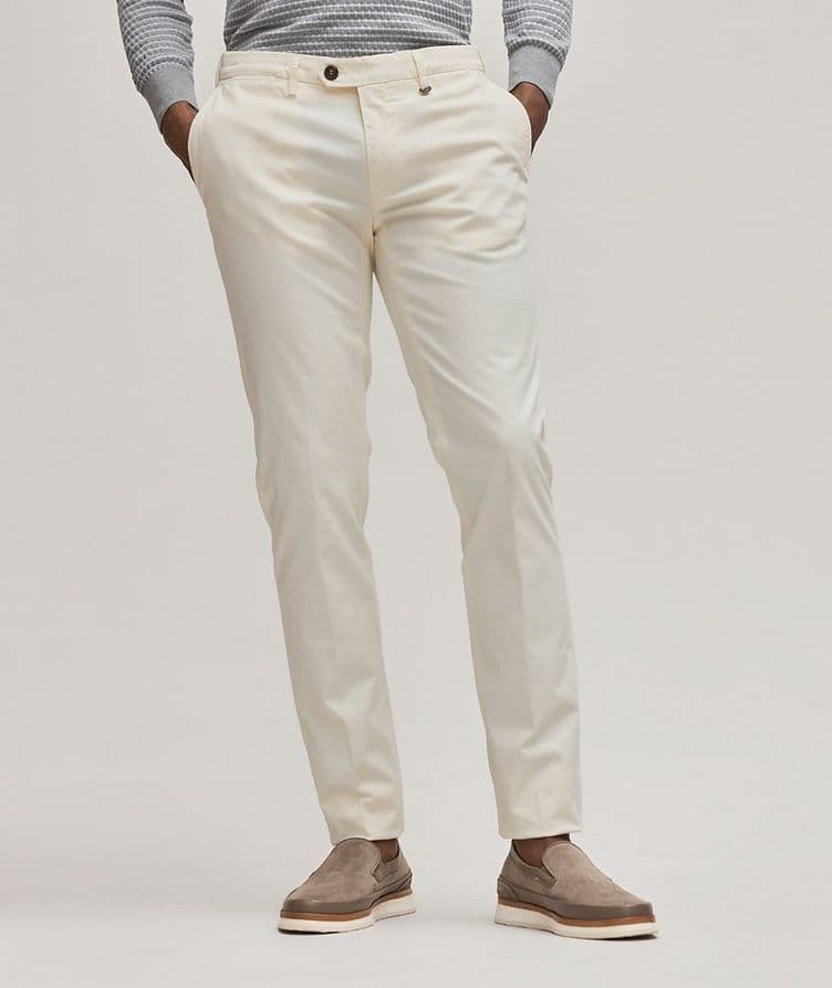 Micro Twill Stretch-Cotton Dress Pants image 2