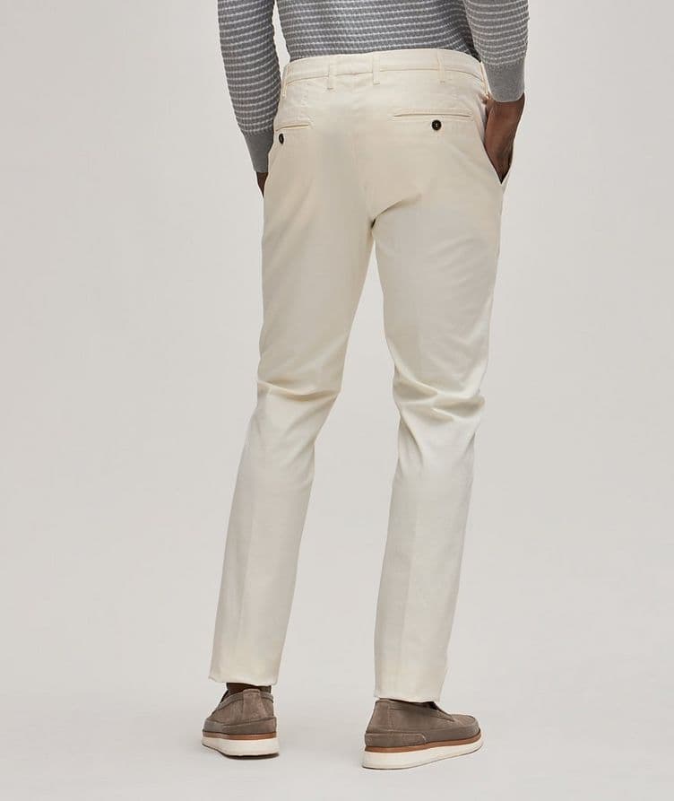 Micro Twill Stretch-Cotton Dress Pants image 3