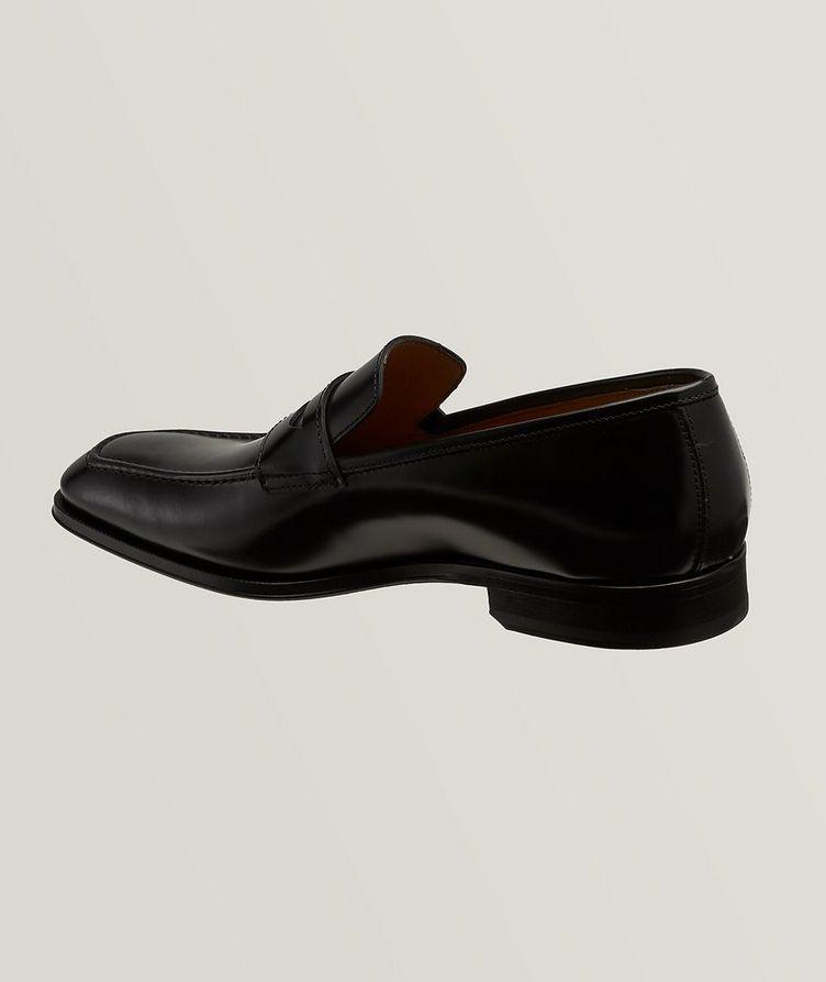 Polished Leather Penny Loafers image 1