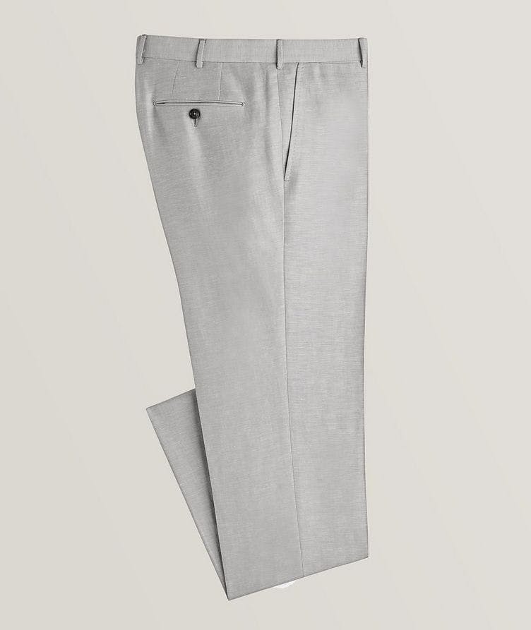 Sartorial Wool-Linen Slim Fit Dress Pants image 0