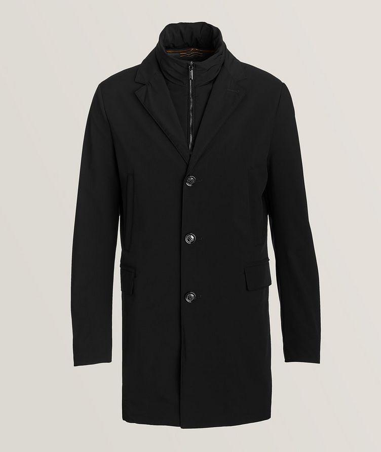 Girolamo Technical Fabric Trench Jacket image 0