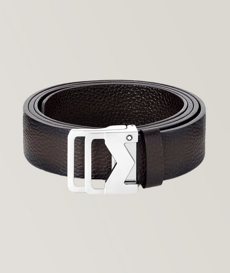 Sfumato Textured Leather Belt  image 0