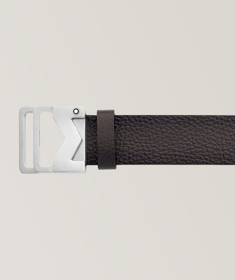 Sfumato Textured Leather Belt  image 1