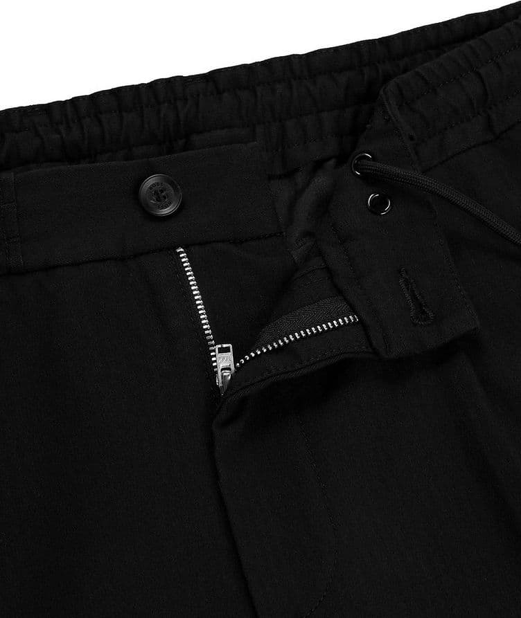 Cotton Blend Herringbone Pants  image 4