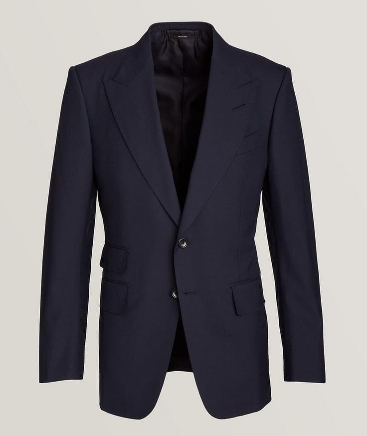 TOM FORD Complet Shelton uni en laine