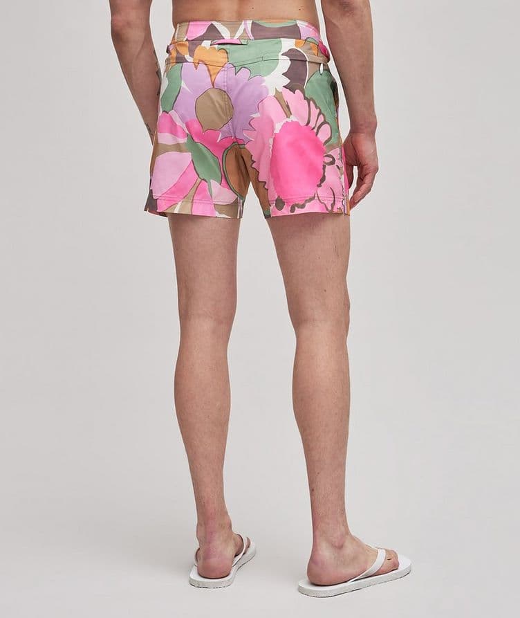 Slim Fit Daisy Swim Shorts image 2