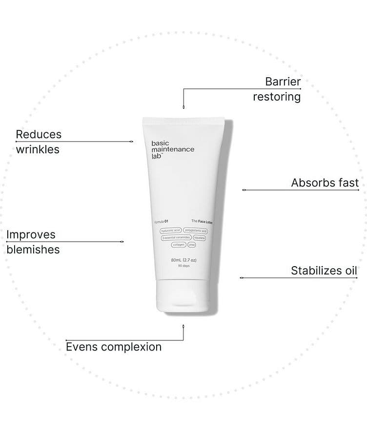 Formula 01: The Face Lotion 80ml image 1