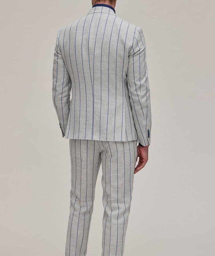 Wide Stripe Wool Suit image 2