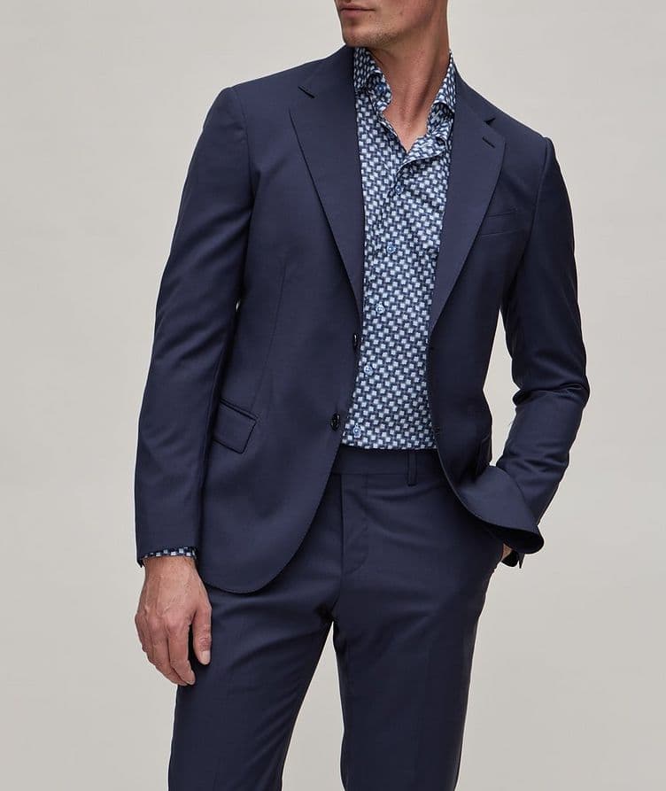 Slim-Fit Wool Suit image 1