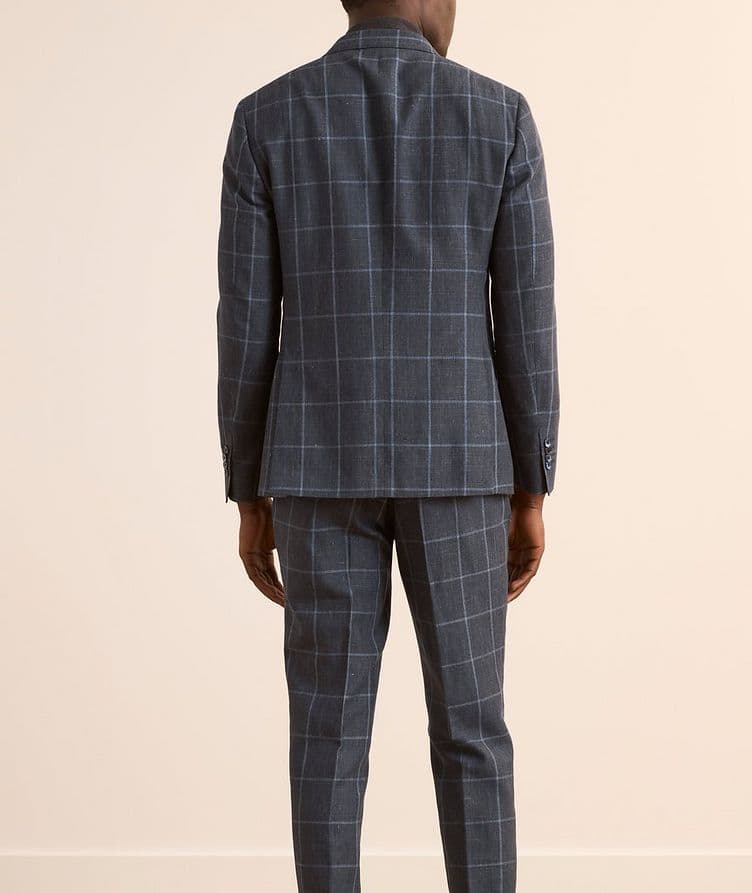 Windowpane Wool-Linen Suit image 2