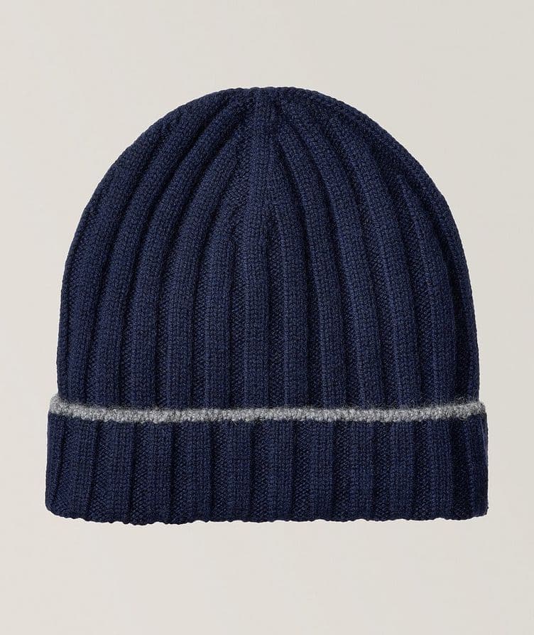 Ribbed Cashmere Toque image 0