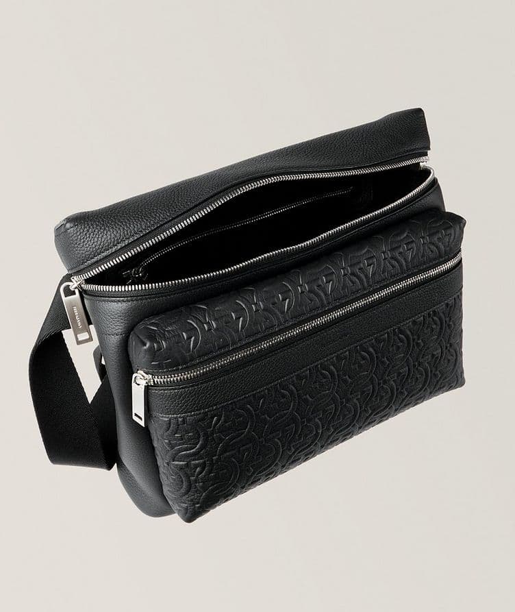 City Embossed Calfskin Leather Messenger Bag image 2