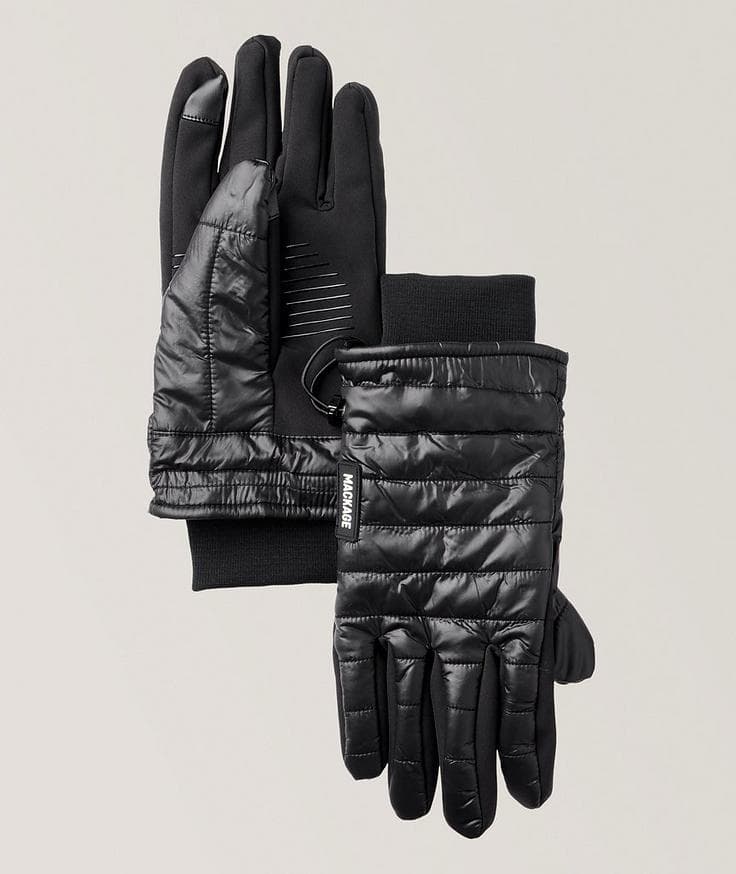 Mackage Gants Alfie surpiqués