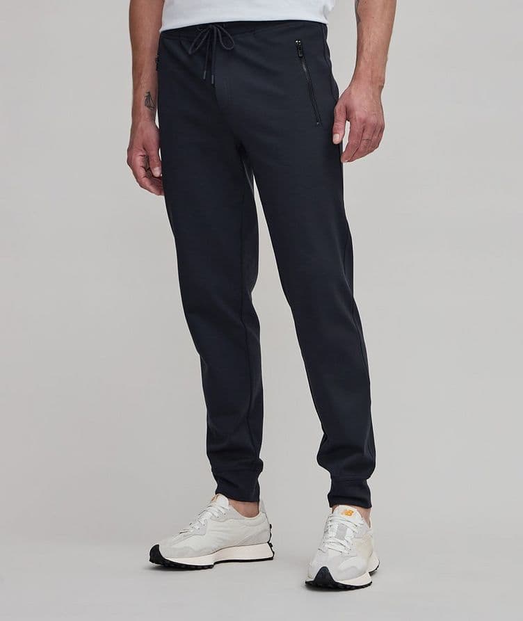 Drawstring Stretch Joggers image 1