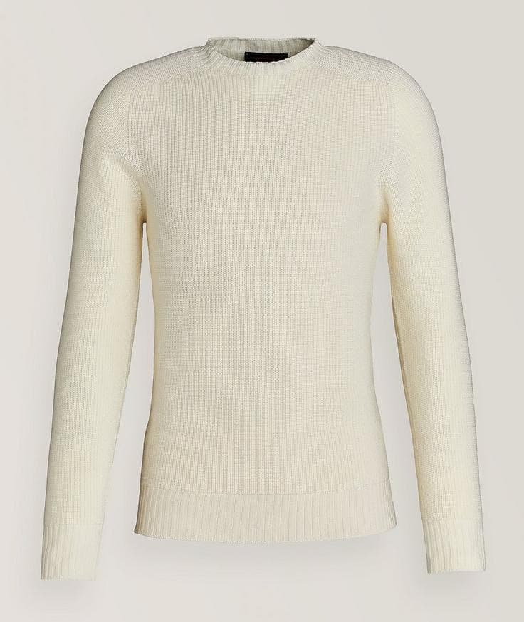 Gran Sasso Ribbed Virgin Wool Sweater