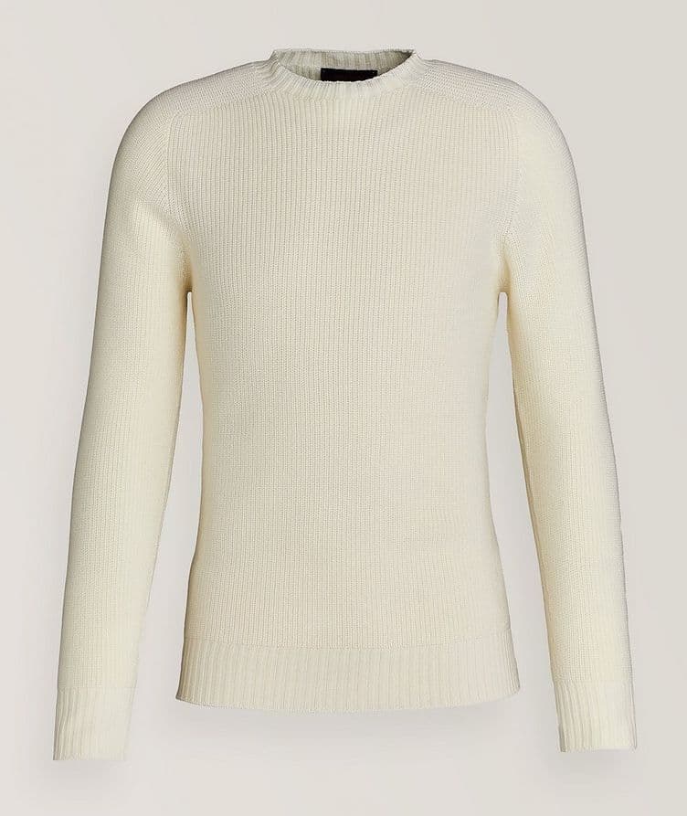 Ribbed Virgin Wool Sweater image 0