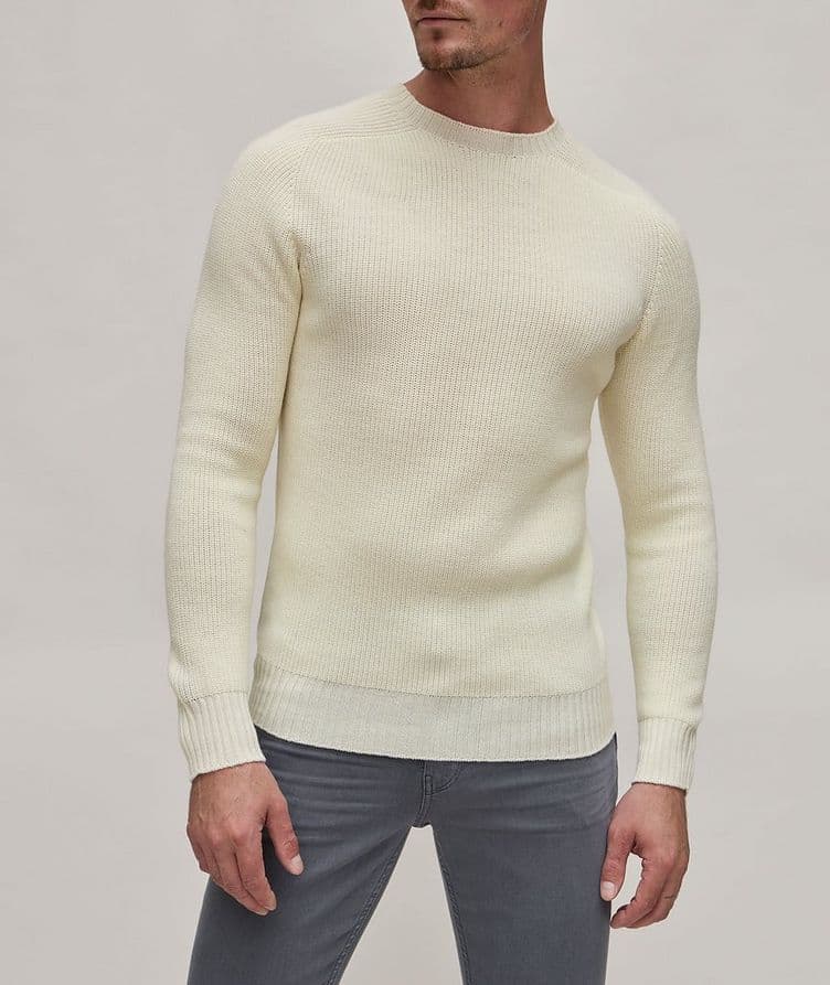 Ribbed Virgin Wool Sweater image 1