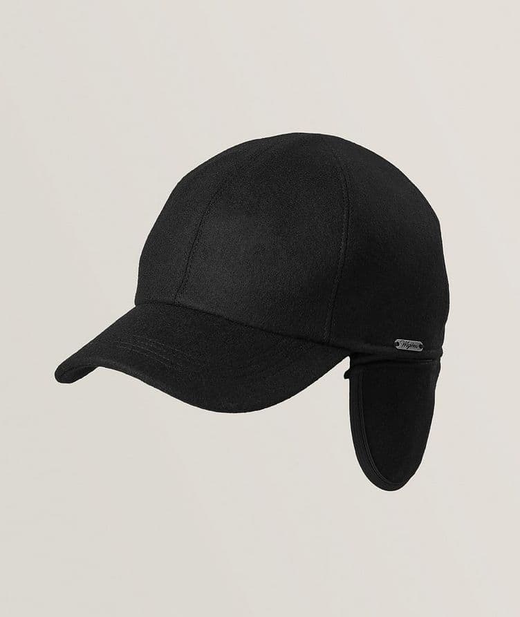 Melton Earflap Baseball Cap image 1