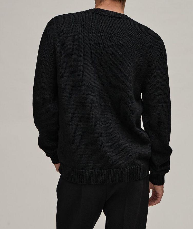 Jersey Knit Wool-Blend Crewneck Sweater image 2