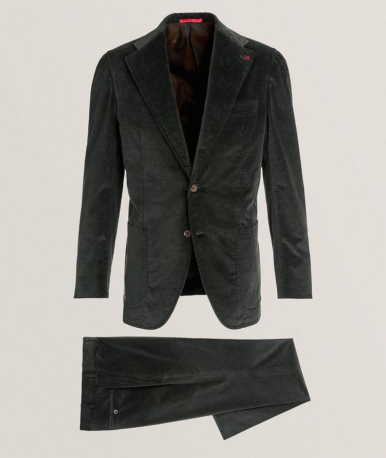 Corduroy Stretch Cotton-Wool Suit image 0