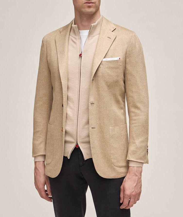 Herringbone Cashmere Sport Jacket image 1