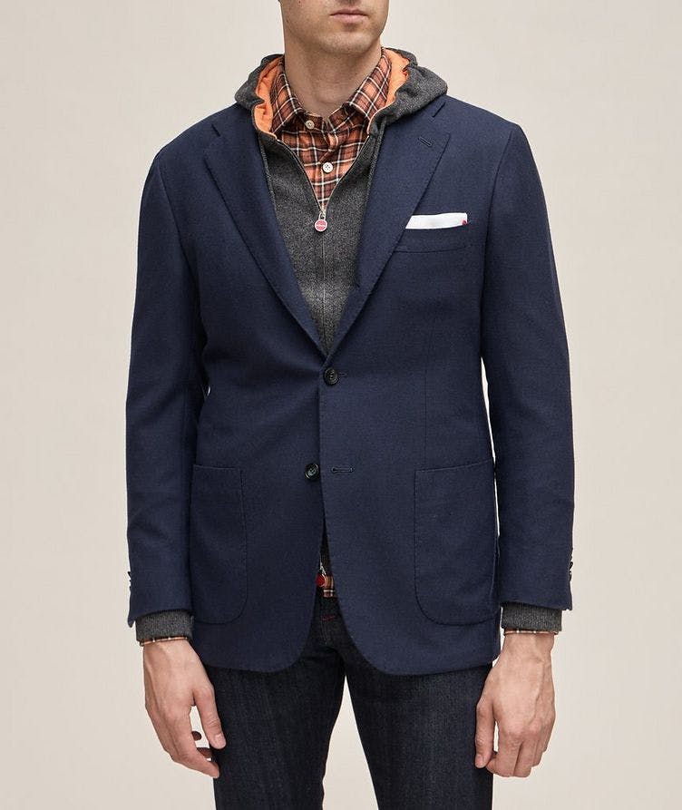 Solid Cashmere Sport Jacket image 1