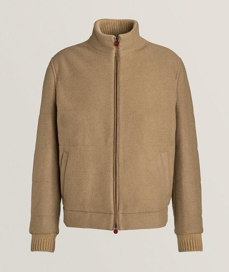 Kiton Manteau réversible en lainage