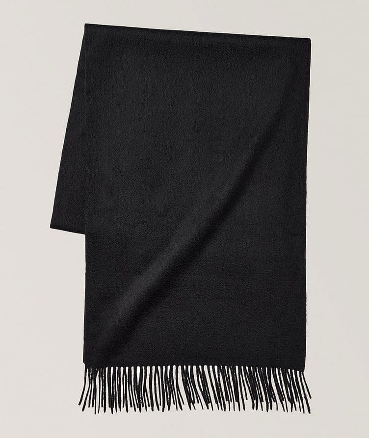 Fringed Cashmere Scarf  image 0