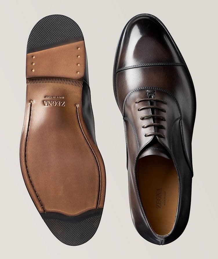 Torino Burnished Leather Oxfords image 2