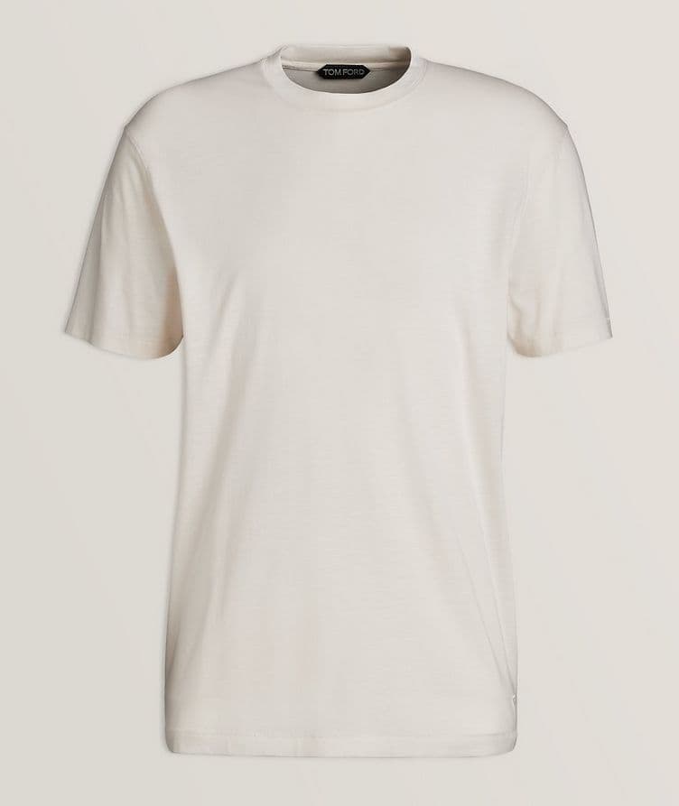 Lyocell-Cotton Jersey T-Shirt image 0