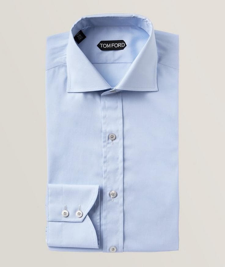 TOM FORD Slim-Fit Poplin Dress Shirt